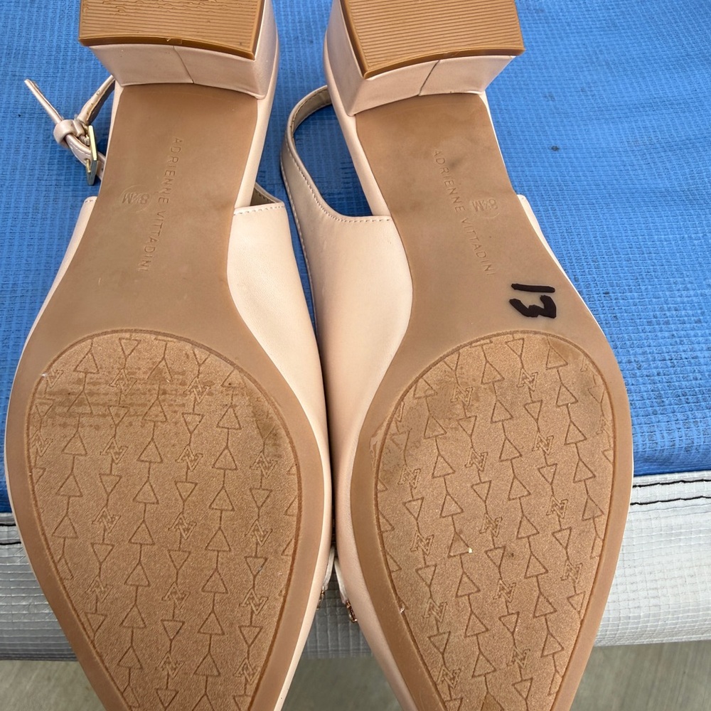 Adrienne Vittadini Nude Heels - Picture 3 of 6